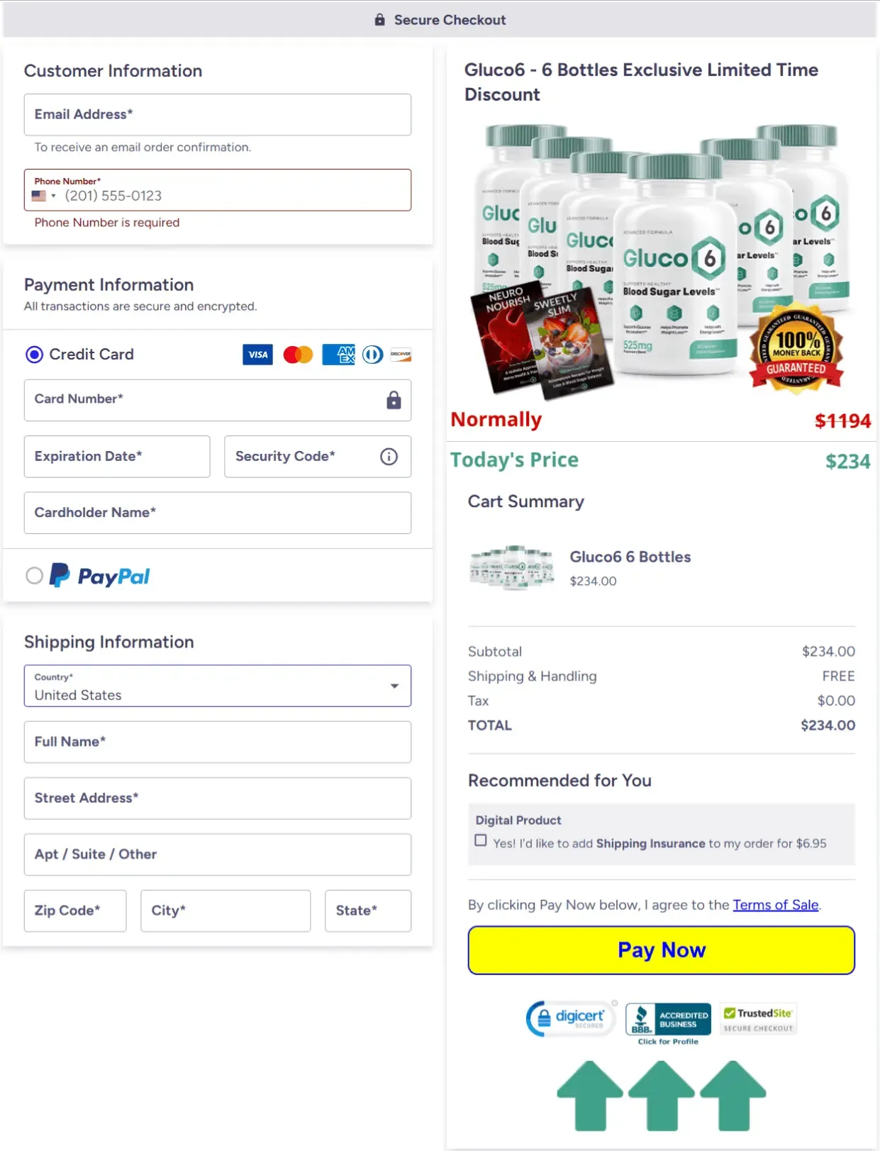 gluco6-order-page